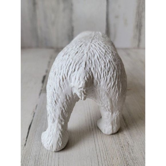 Rubber toy‎ polar bear white Antarctica figure squish - Picture 8 of 11